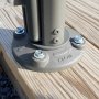 Hy sidemarkise 1,8x3m | Sol-, vind- og innsynsbeskyttelse | Metalcraft