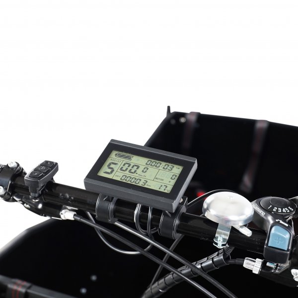 El-lastesykkel | 6 gir | 250W - 16Ah LG-batteri | Lyfco