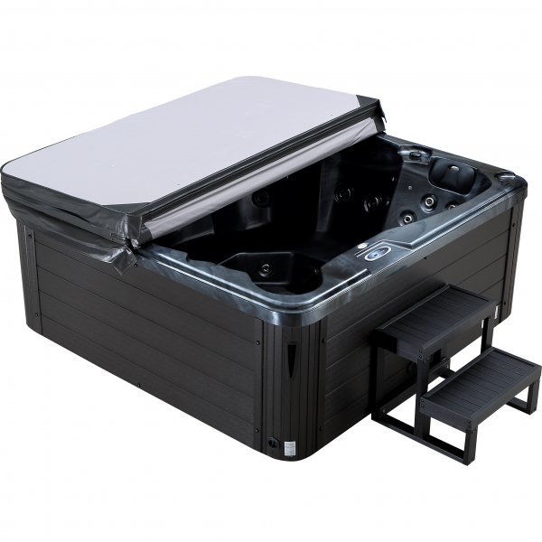 Spabad Poseidon Blackline � 5�6 personer | Lucite� akryl, Gecko� sirkulasjonspumpe og Balboa� system | 2026